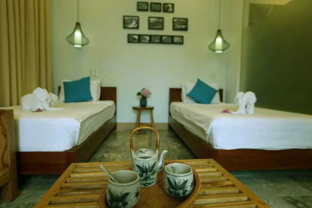 جناح بسرير كوين، Relax Garden Boutique Villa Hoi An 2/5