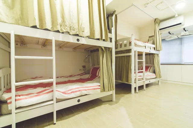 غرفة رباعية بحمام مشترك، Ahiruyah Guest House in Kaohsiung 1/1