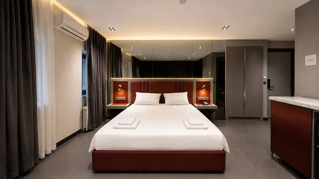 غرفة ديلوكس بسرير كوين، Gytha Hotel Pera 1/10