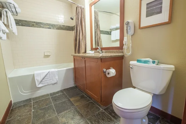 شقة سكنية بسرير كينج بغرفة نوم واحدة مع أريكة، The Village at Palisades Tahoe 2/3