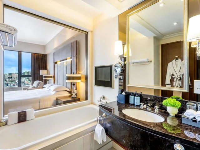 غرفة كلوب بسرير كينج، Sofitel Macau at Ponte 16 3/4