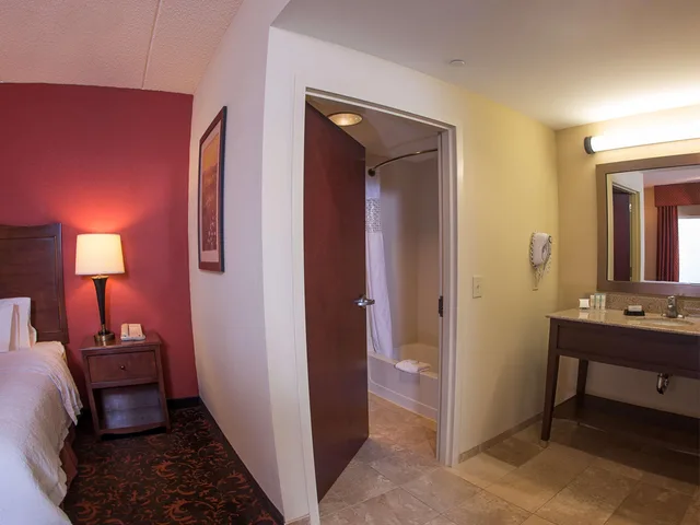 جناح استوديو بسرير كينج مع أريكة، Hampton Inn And Suites Woodstock 2/2