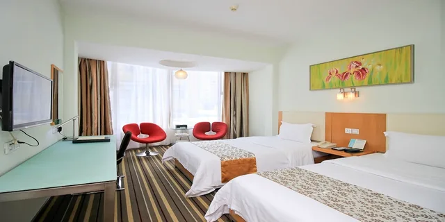 غرفة سوبيريور بسريرين منفصلين، Shanshui Trends Hotel North Huaqiang 2/3