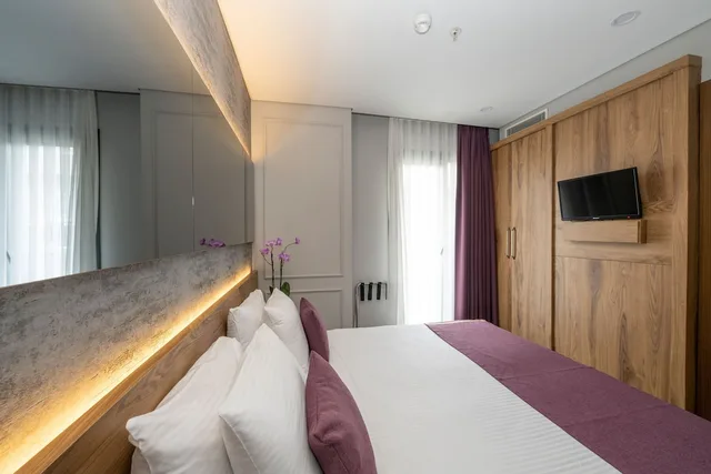 غرفة اقتصادية بسرير كوين، Graziella Gold Hotel 1/5