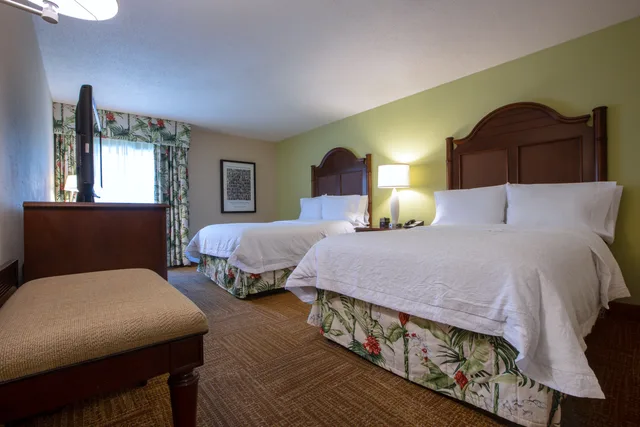 غرفة بسرير مزدوج، Hampton Inn Suites San Juan 1/2