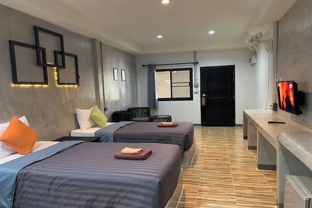 غرفة ديلوكس بسريرين منفصلين، The Loft At Chiangrai 3/10