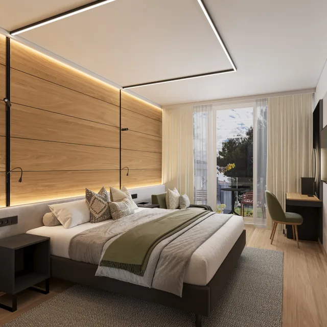 Classic room with Balcony Park Side، Hotel Pelegrin Plava Laguna 3/7