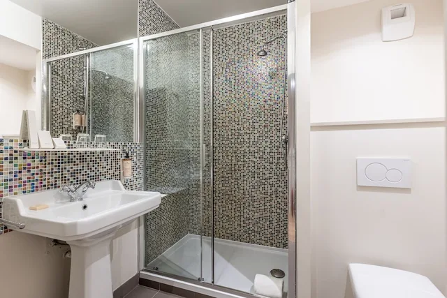 Junior Suite, 1 Double and 1 Single Bed, Hotel Celeste Batignolles Montmartre 2/3