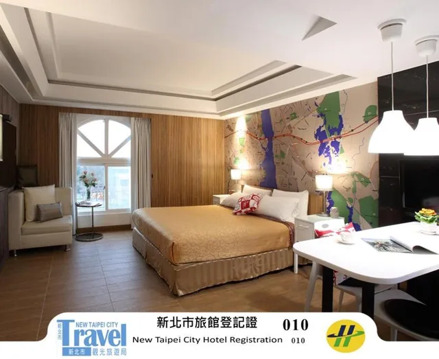 غرفة ديلوكس بسرير مزدوج، Long View Hotel 1/2