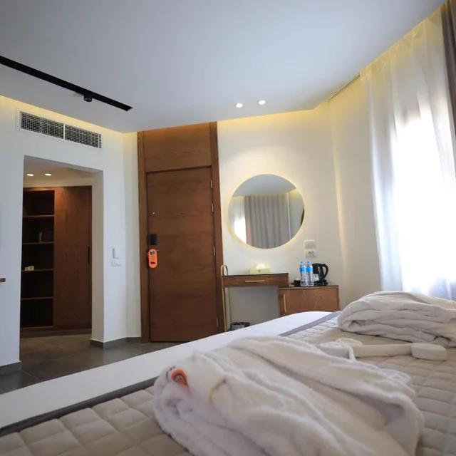 غرفة ديلوكس بسرير مزدوج، Nubian Village Hotel 2/8