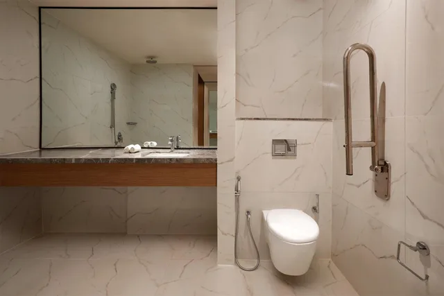 غرفة ديلوكس بسرير كينج، Sheraton Hyderabad Hotel 2/3