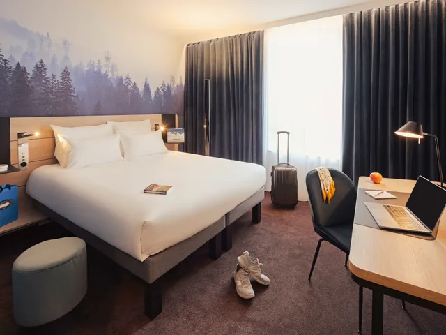 غرفة كلاسيكية بسرير مزدوج، Novotel Annemasse Centre 3/7