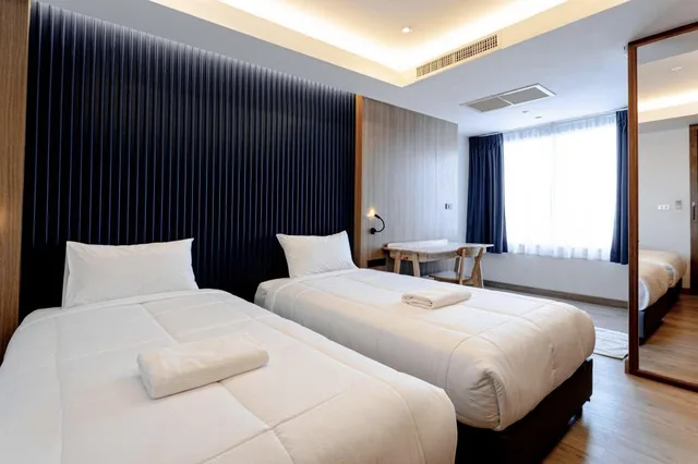 غرفة ديلوكس بسريرين منفصلين، Nakornping Boutique Hotel 1/1