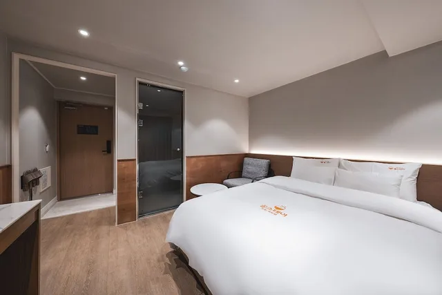 غرفة قياسية بسرير مزدوج، Gridt Hotel and Home Gyeongju 3/10