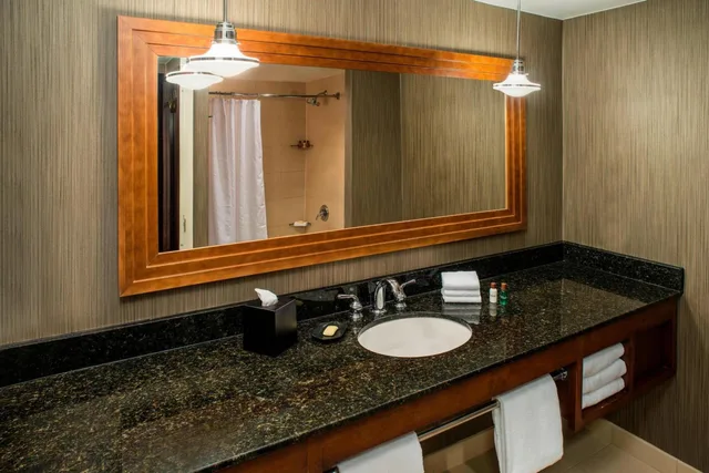 Guest Room, King Bed, Club Floor، The Plaza Hotel Columbus at Capital Square 3/3
