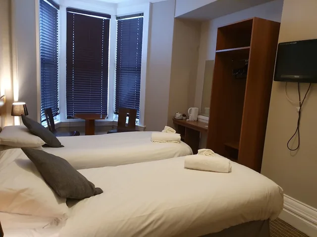 غرفة قياسية بسريرين منفصلين، The York Hotel 3/4