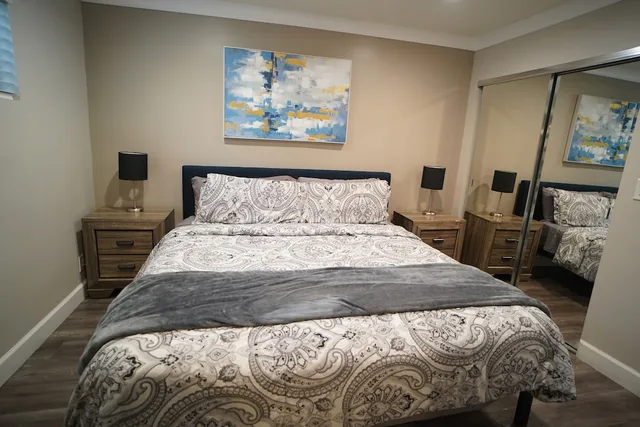 Design, Apartment, King Bed, Sofa، Anaheim Executive Inn Suites 1/2