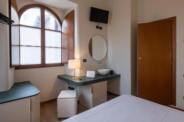 غرفة مفردة بسرير كوين، Hotel Gattapone 3/5