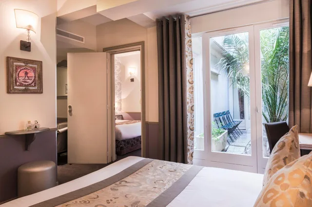 جناح جونيور بسريرين مزدوجين، Hotel Monceau Wagram 1/3