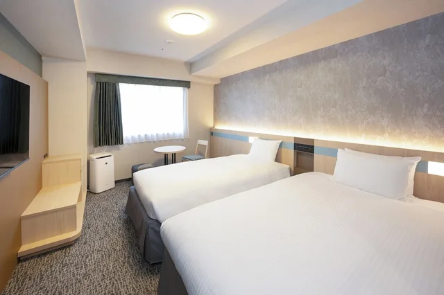 غرفة بسريرين منفصلين، Hotel Lumiere Nishikasai 1/6