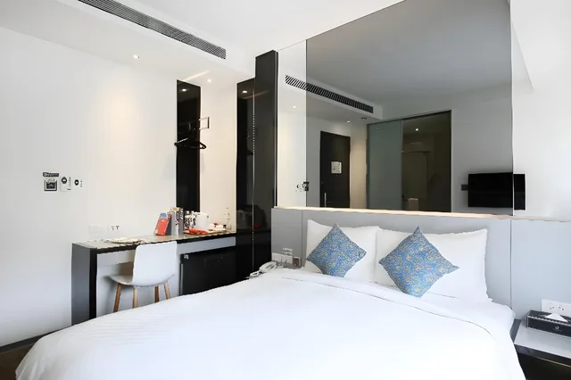 غرفة بسرير مزدوج، CityInn Hotel Plus Taichung Station Branch 1/2