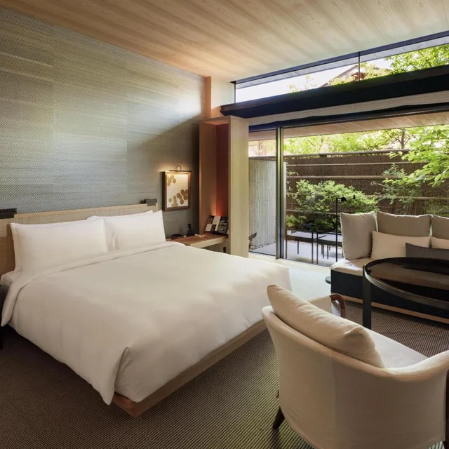 Room, King Bed, Terrace, Park Hyatt Kyoto 1/5