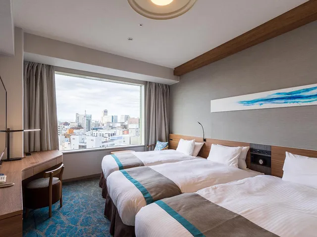غرفة سوبيريور ثلاثية بثلاثة أسرّة، Sapporo Prince Hotel 1/3