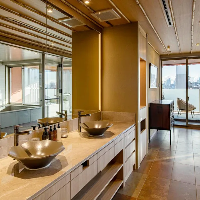 جناح بسرير مزدوج بشرفة، TERRACE HOTEL f Shinosaka 2/2