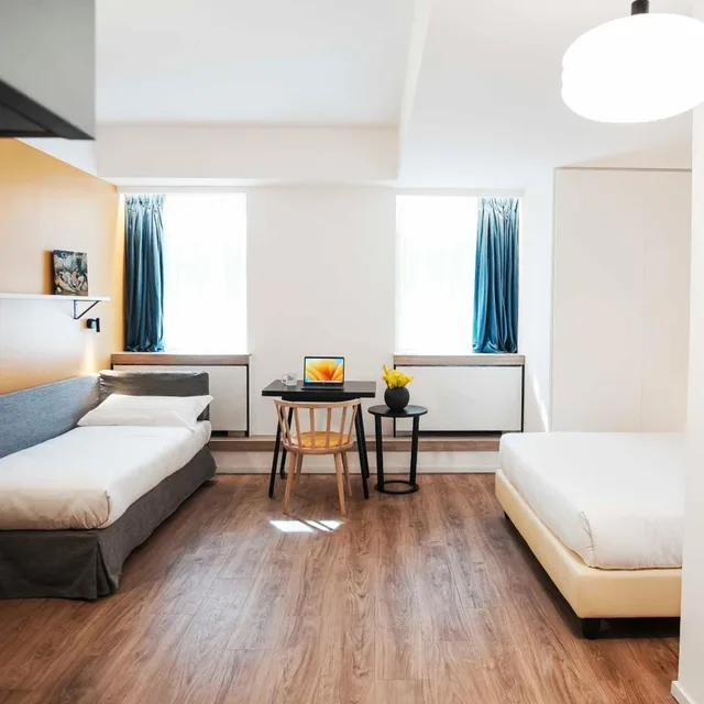 غرفة عائلية، Aparthotel Colombo Roma 1/2