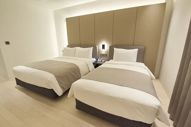 جناح تنفيذي عائلي بسرير كوين وسريرين كوين، Busan City Hotel 1/4
