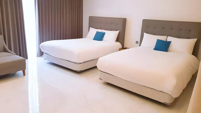 غرفة بسرير مزدوج أو سريرين منفصلين، Sweetmay Seogwipo 1/1