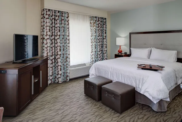 جناح بسرير كينج مع أريكة، Hampton Inn and Suites Vero Beach Downtown 1/2