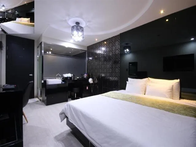 غرفة ديلوكس بسرير مزدوج، Hotel June Haeundae 1/1