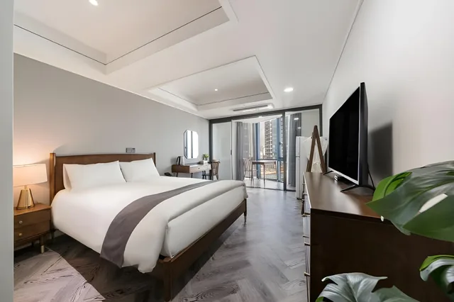 غرفة سوبيريور بسرير مزدوج، Haeundae Central Hotel 1/1