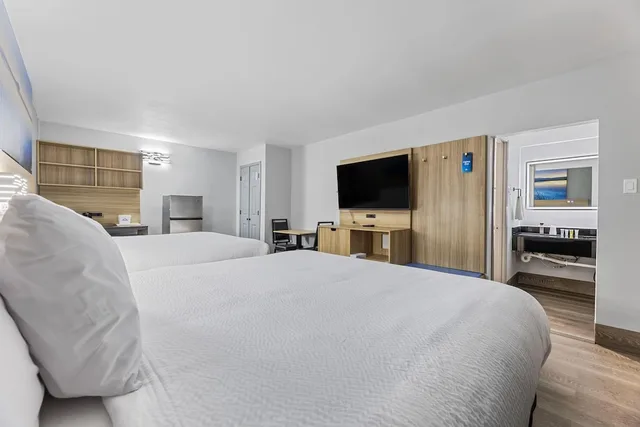 جناح ديلوكس بسرير كينج، Days Inn & Suites by Wyndham Texas City 1/4