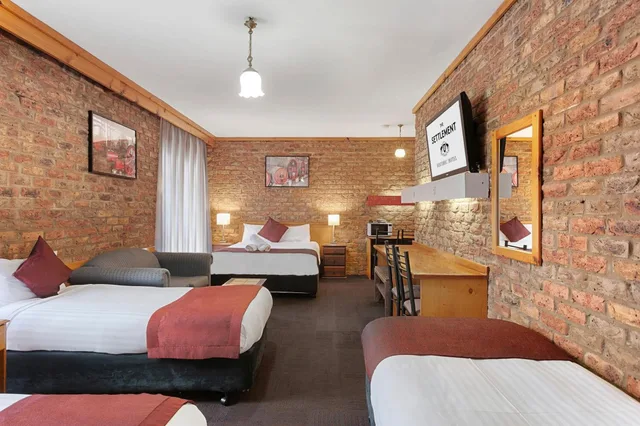 غرفة عائلية، The Settlement Historic Hotel 3/10