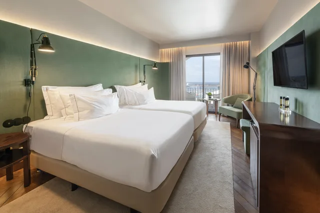 غرفة بإطلالة على البحر، Grand Hotel Acores Atlantico 1/2