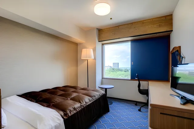 Semi Room, Double Bed, City View, Bathtub، Green Hill Hotel Akashi 1/2