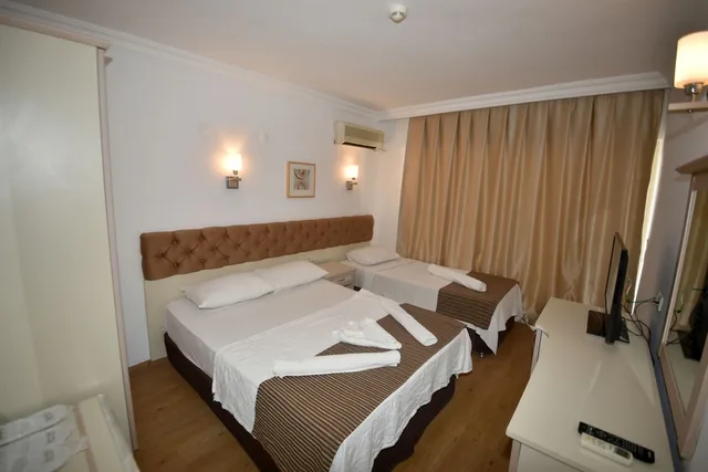 غرفة قياسية بسرير مزدوج وسرير فردي بإطلالة على المدينة، Almena City Hotel 7/9