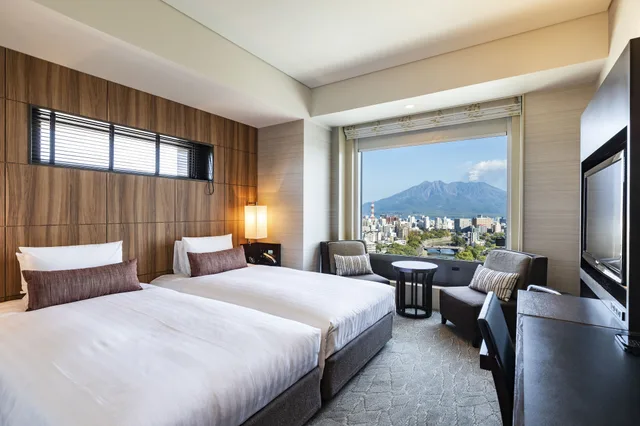 Room, Twin Beds, Solaria Nishitetsu Hotel Kagoshima 1/13