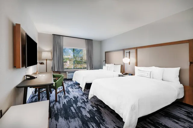 غرفة بسريرين كوين، Fairfield Inn & Suites By Marriott Tulsa Catoosa 6/11