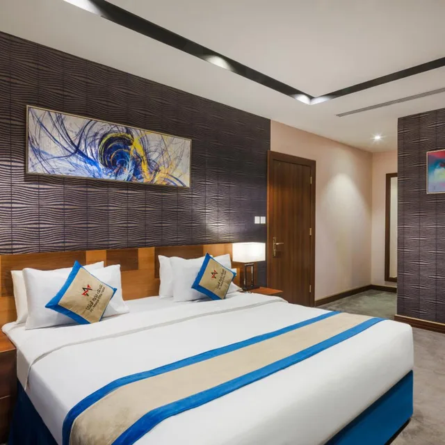 جناح ديلوكس بسرير كينج، فندق نخبة الملقا(Al Malqa Elite Hotel) 1/10