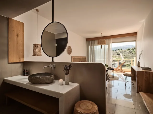 Prime, Double Bed, Lateral Side Sea View, Sofa، Seaside A Lifestyle Resort - Adults Only 2/2
