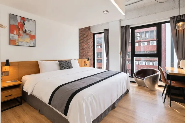 غرفة إليت بسرير كينج، BlueSky Hotel 10/10