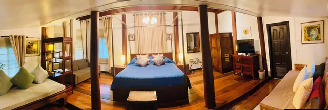 غرفة ديلوكس بسرير كينج بإطلالة على الحديقة، Ban Kaew Villas 8/10