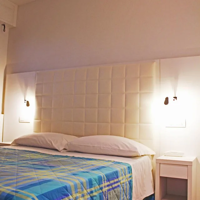 غرفة بسرير مزدوج أو سريرين منفصلين، Hotel Saint Tropez Riccione 2/6