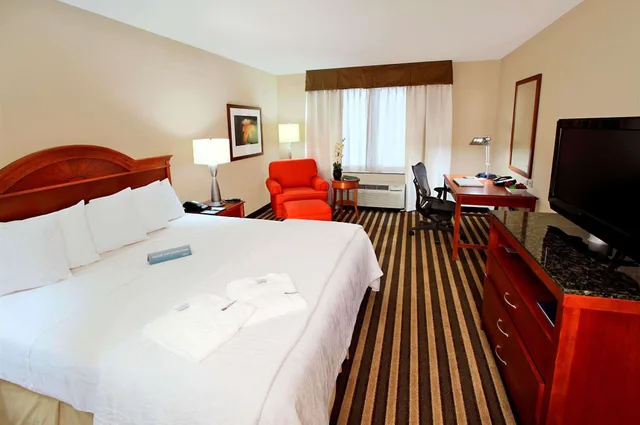 غرفة قياسية بسرير كينج، Hilton Garden Inn Ft. Lauderdale Airport-Cruise Port 3/6