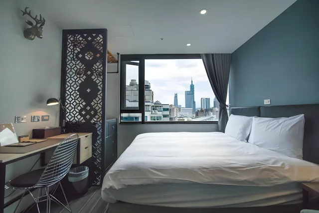 غرفة بسرير كينج بحمام خاص، Nk Hostel 3/3