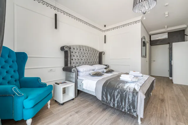 غرفة بريستيج بإطلالة على البحر بشرفة، Galeria Valeria Seaside Downtown - MAG Quaint & Elegant Boutique Hotels 3/6