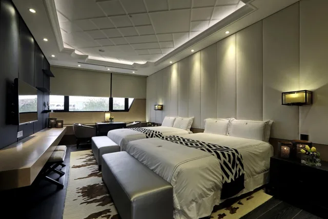 غرفة بزنس بسريرين مزدوجين، Yunping Hotel 2/2